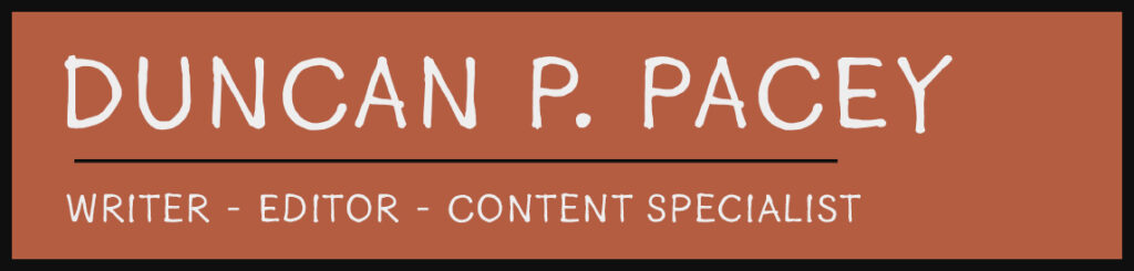 Duncan P Pacey Website Logo